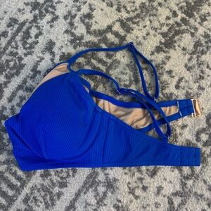 Royal Blue Bikini Top